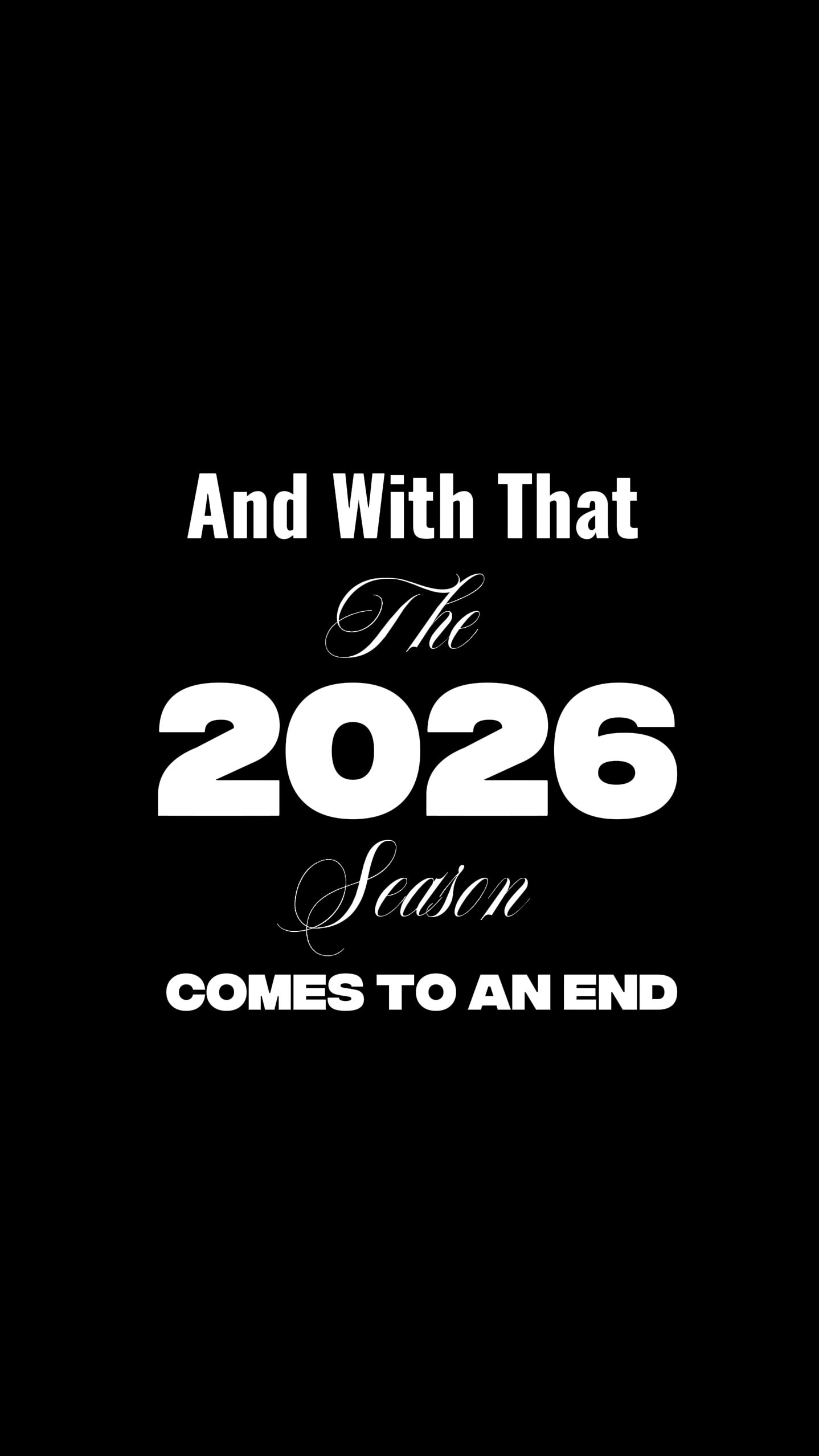 2026 Season