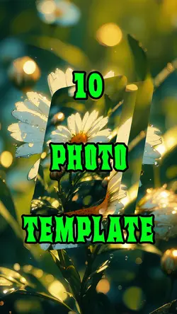 10 Photo Template 
