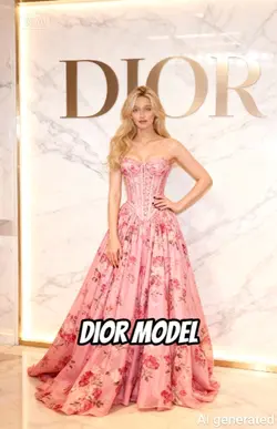 Dior model