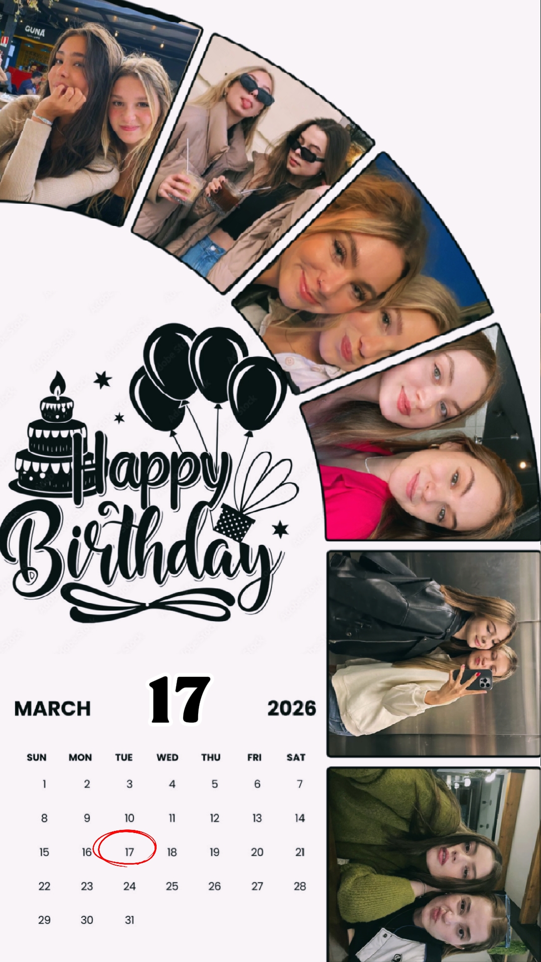 ANNIVERSAIRE 17 MARS 