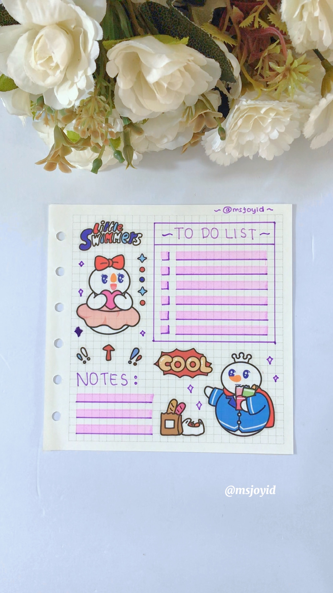 Journal Sticker ASMR