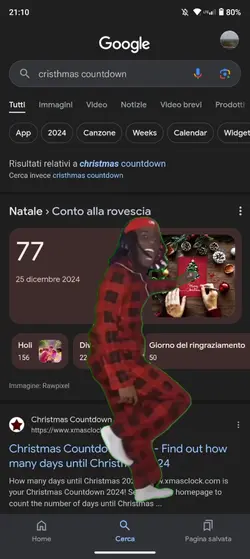 Christmas countdown