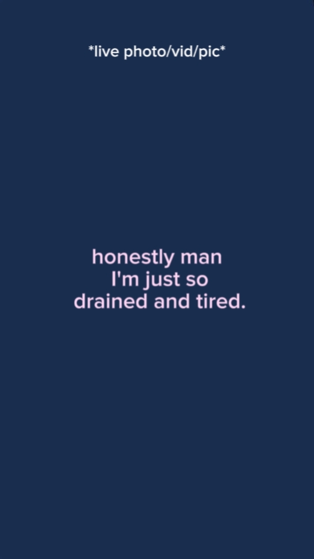 honestly man i'm jus