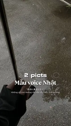 Mẫu voice Nhật