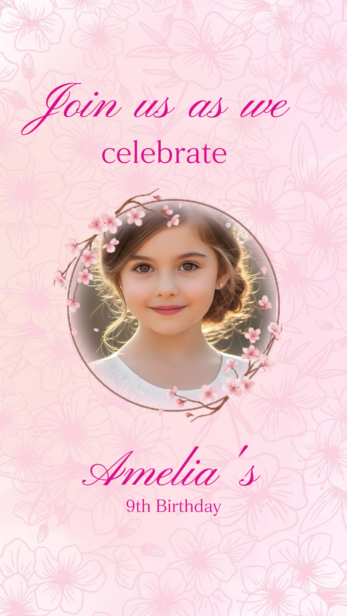 CONVITE DE ANIVERSÁRIO 