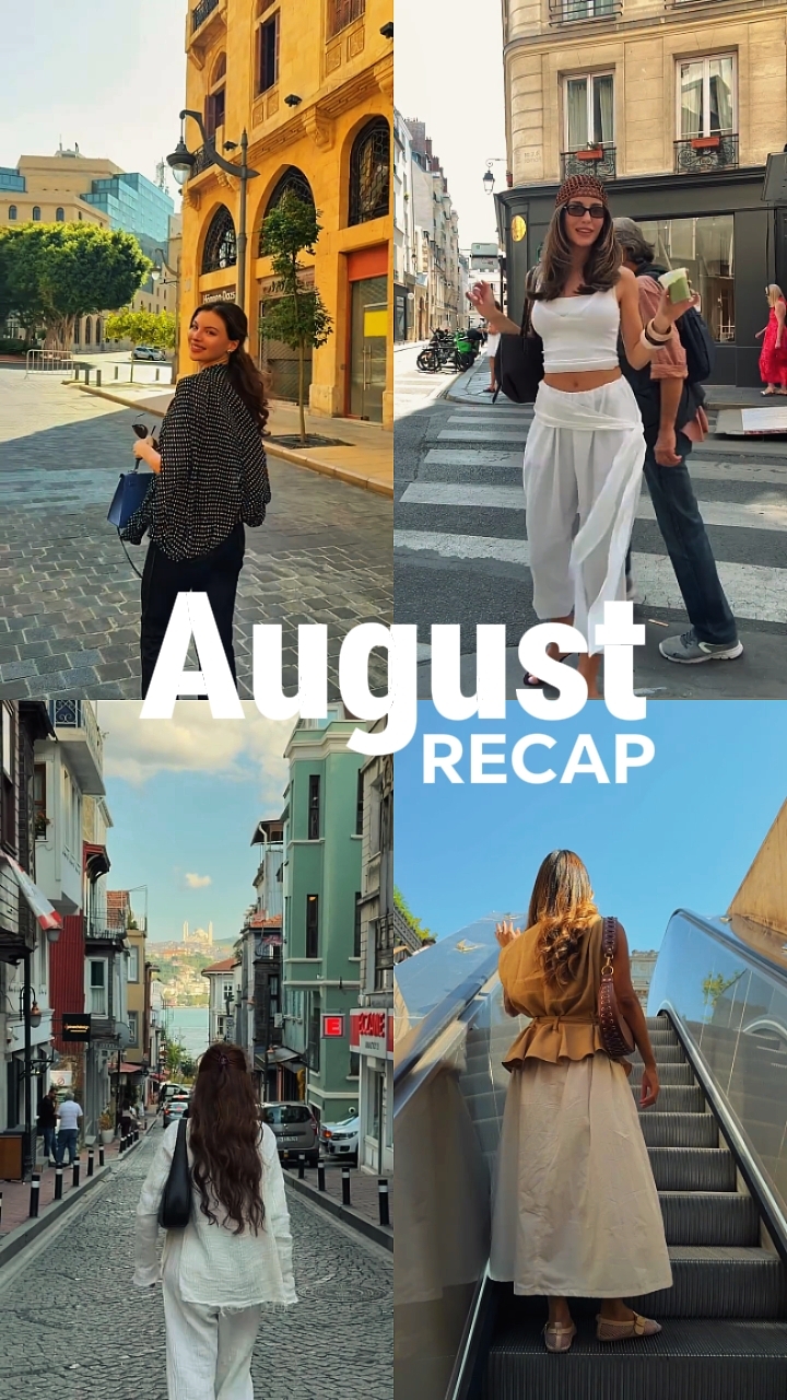 AUGUST RECAP