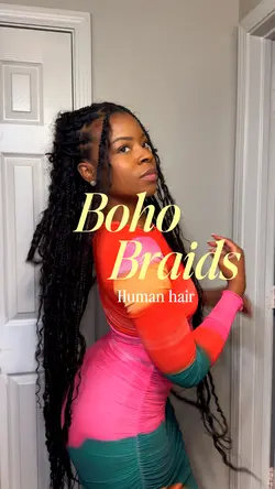 Boho braids UGC