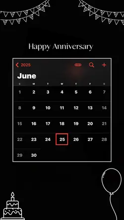 25 june Anniversary