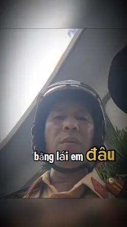 Bằng lái em đâu 