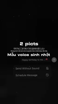 Mẫu voice Nhật