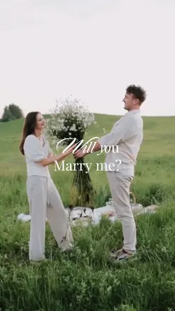 Will u marry me? 