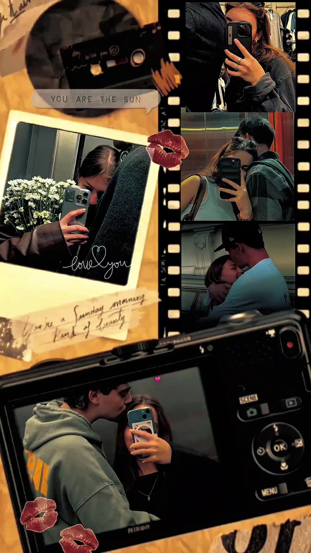 photo grid couple