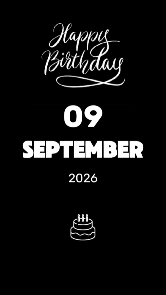 HBD SON 9 SEPTEMBER 