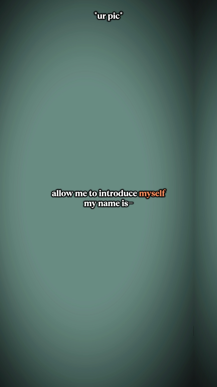 Me présenter