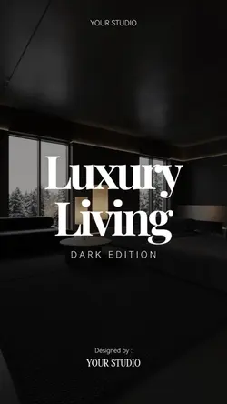 Luxury living design