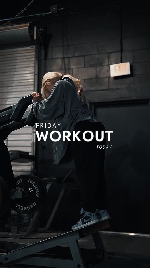 Friday workout 