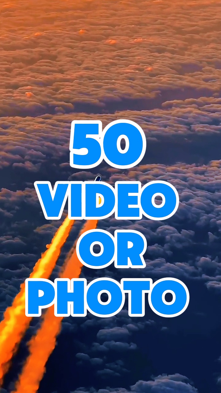 50 vidéo ou photo 