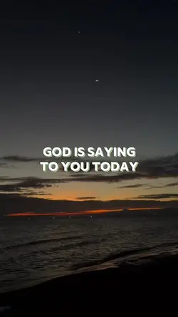 God Is Saying To You