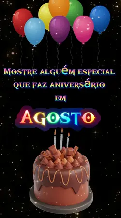 Aniversário Agosto