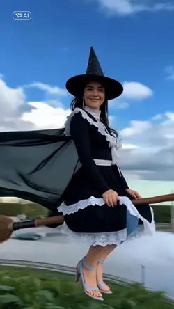 Flying witch