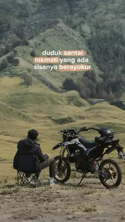 duduk santai.nikmati