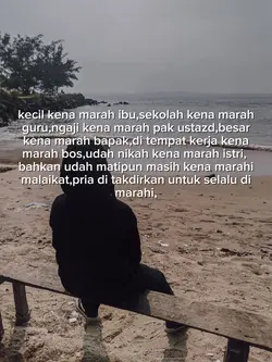 kecil kena marah ibu
