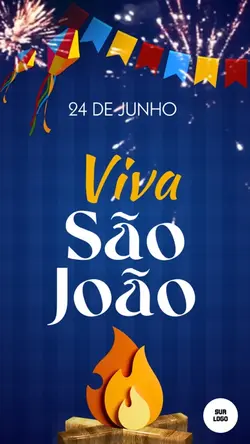 Viva São João 🎇