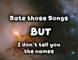 Rate Songs But