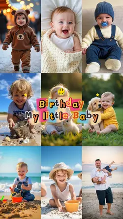 Birthday little baby