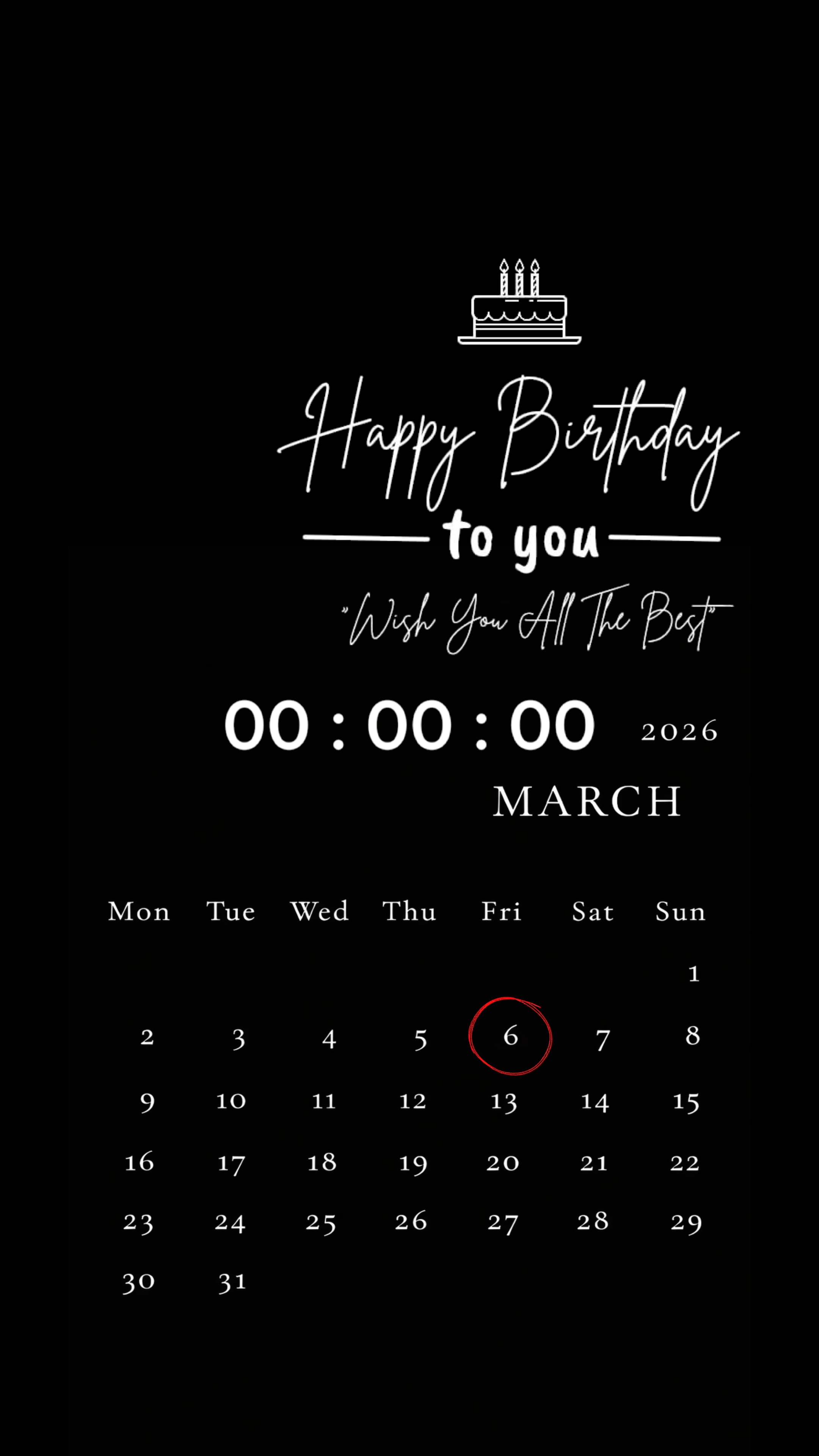 Doğum Günü 6 Mart