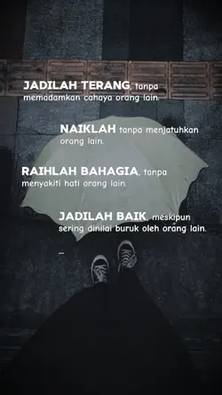 Jadilah terang.. 