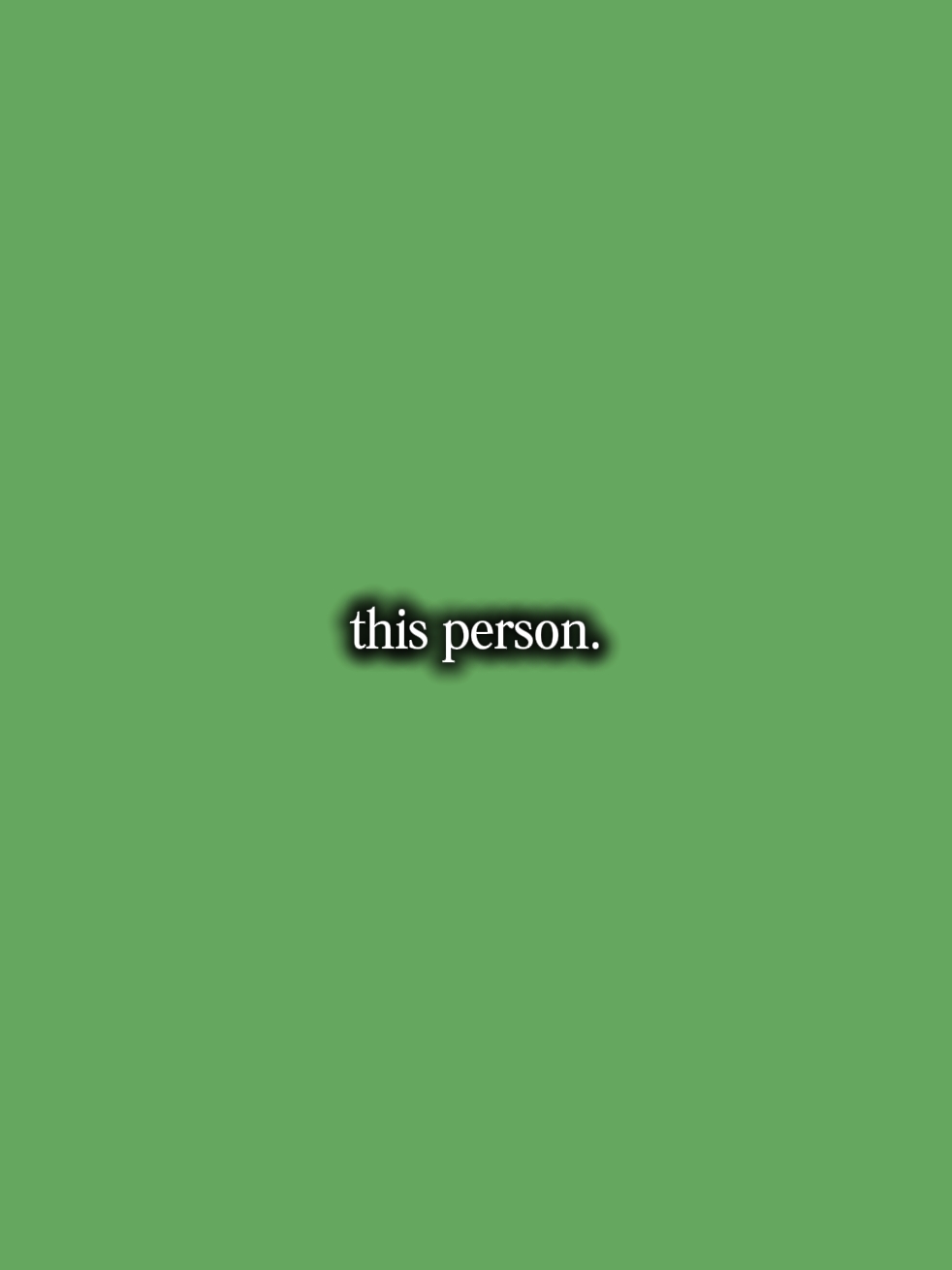 Esta persona.