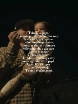 Feliz día papá
