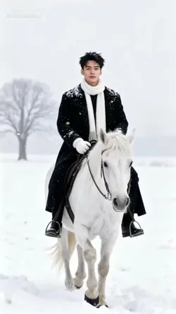 Cưỡi ngựa ngắm tuyết