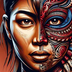 face reveal template