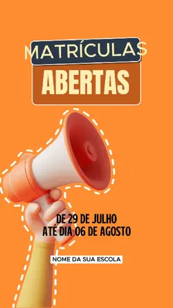 Matrículas abertas