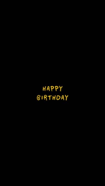 happy birthday 