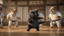 無双猫面白3D動画