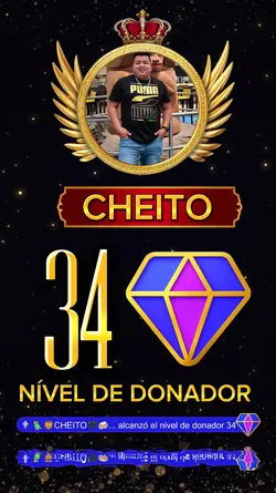 NÍVEL 34 DE DONADOR 