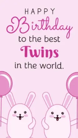 Twins Birthday