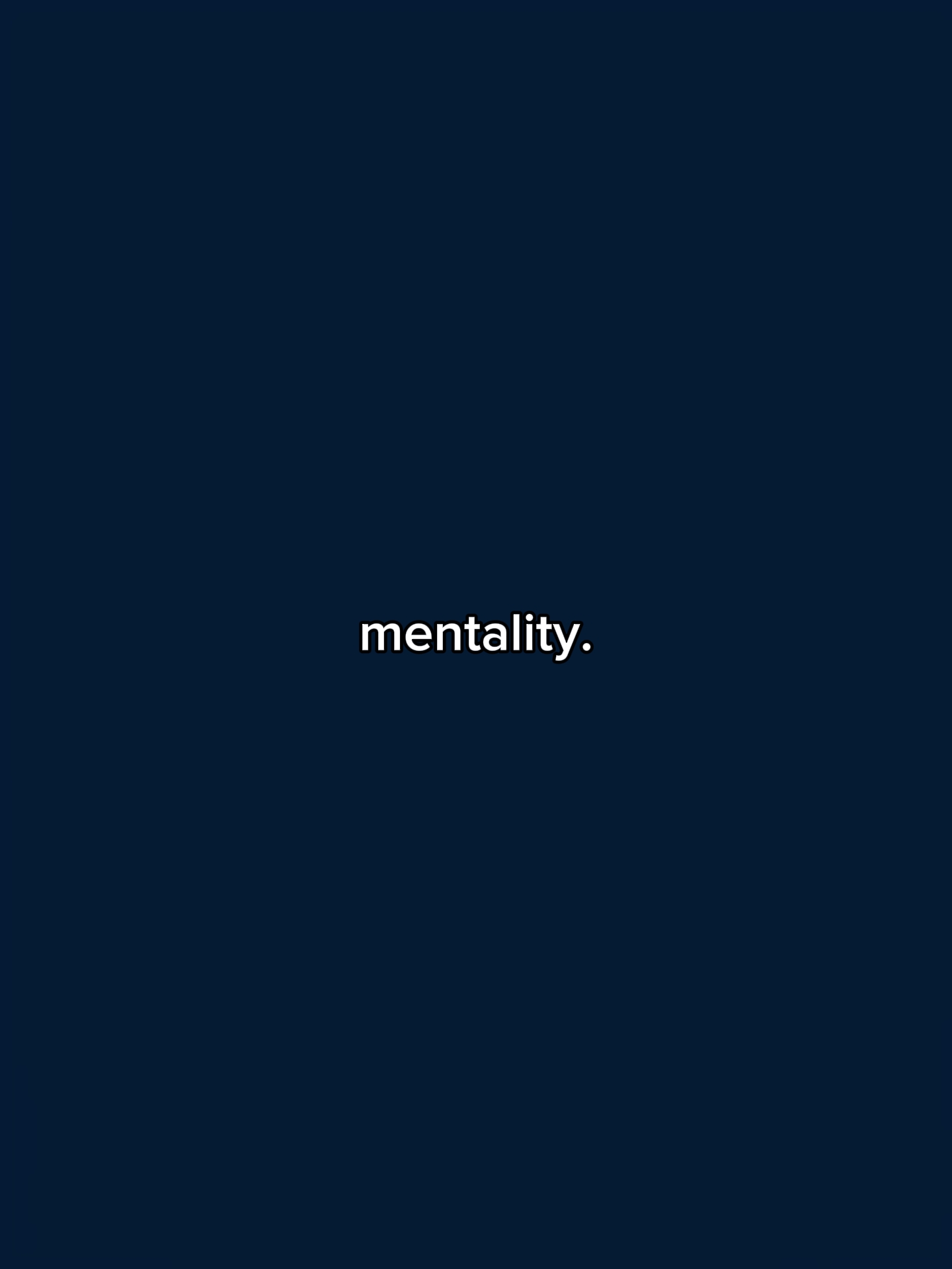 mentality 