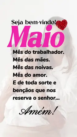 BEM VINDO MAIO 