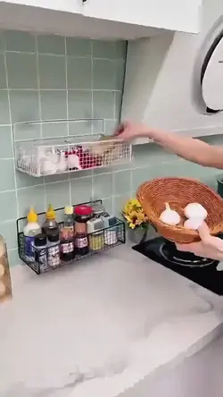 Rak besi dapur 