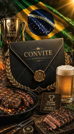 Convite Churrasco BR