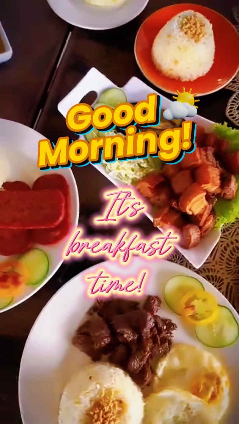 Es ist Frühstückszeit