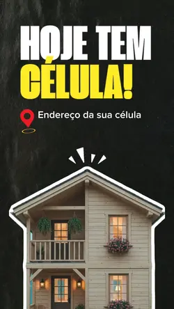 hoje tem célula