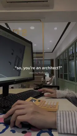 you’re an architect?