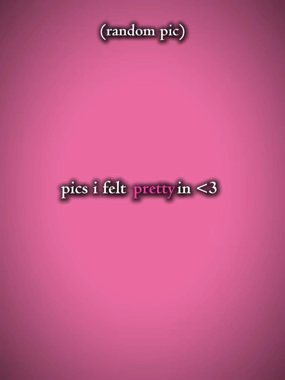 photos je me sentais jolie 