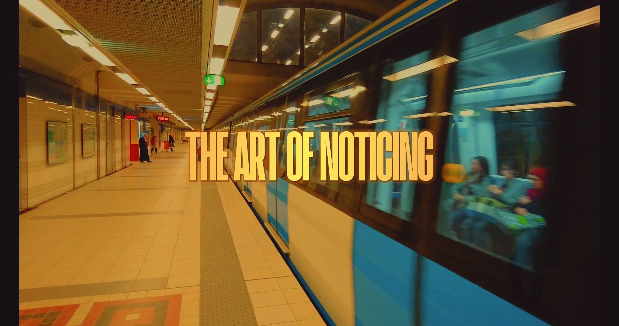 THE ART OF NOTICING 