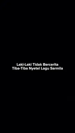 tidak bercerita